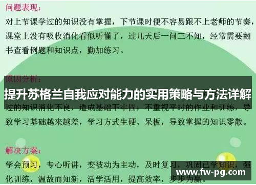 提升苏格兰自我应对能力的实用策略与方法详解