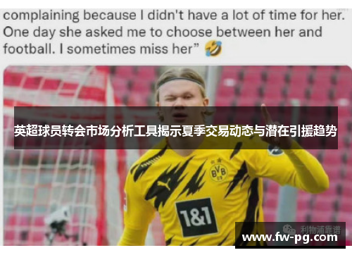 英超球员转会市场分析工具揭示夏季交易动态与潜在引援趋势